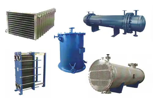 Tershionheat exchanger for almost all industrial fields requiring temperature control or energy recovery