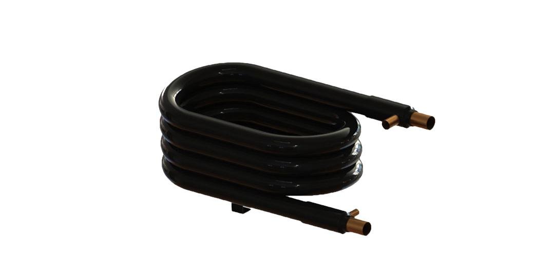 Tershion Coaxial Heat Exchanger for industrial fields requiring temperature control