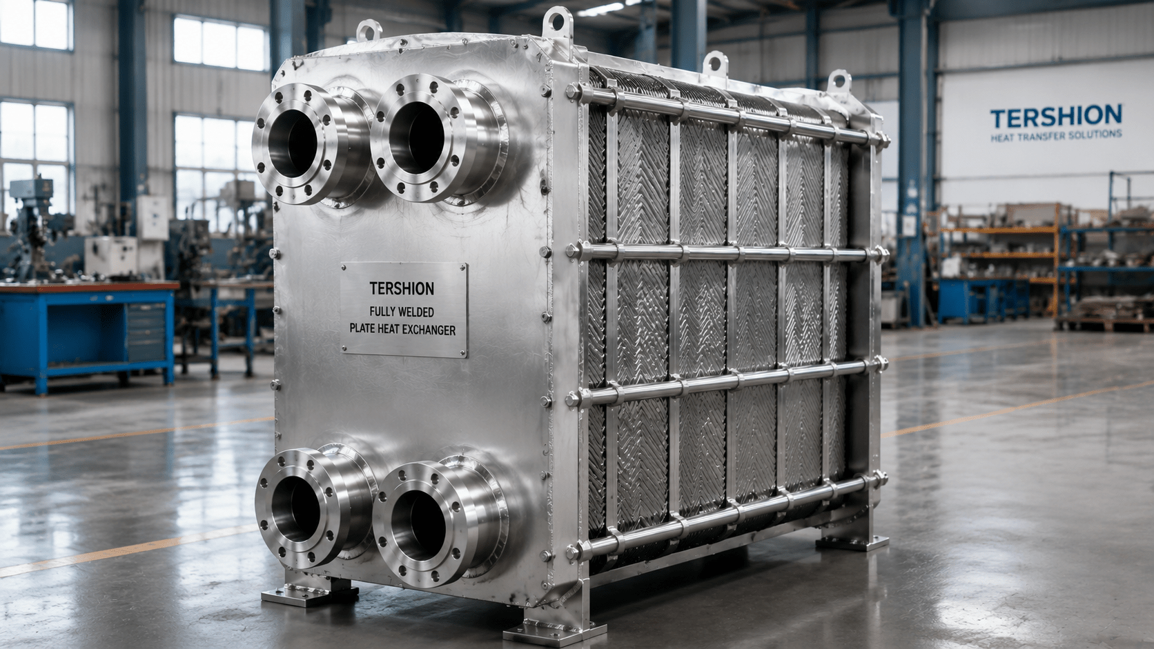 Fully Welded Plate Heat Exchanger Welding Arm Manufacturing Process
