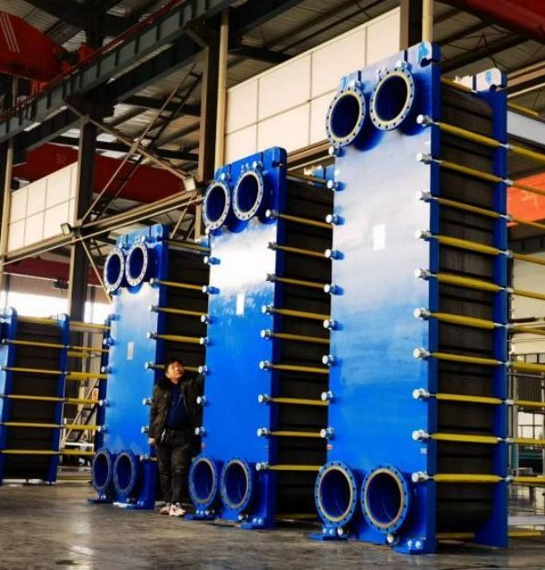 plate heat exchangers for industrial cooling